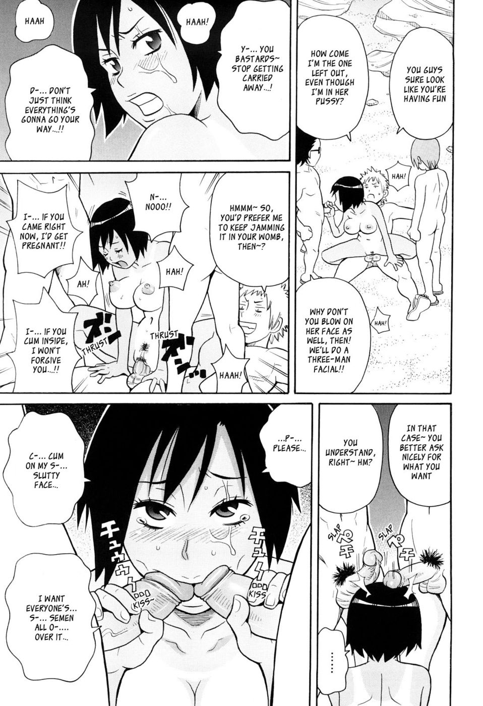 Hentai Manga Comic-Red Hot Beach-Read-21